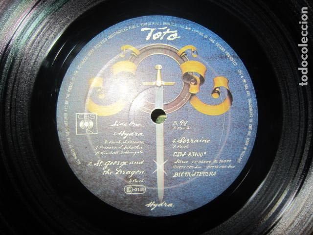 Vinyl-Schallplatten: TOTO - HYDRA LP - ORIGINAL HOLANDES - CBS RECORDS 1979 SOLO DISCO SIN CARPETA MUY BUEN ESTADO