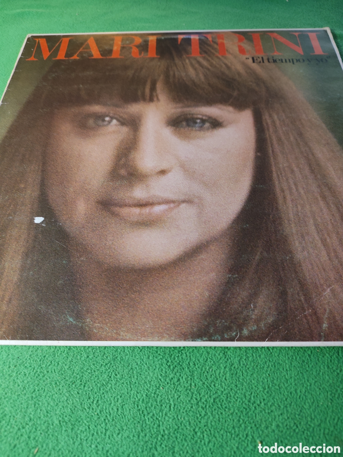 Discos de vinil: Mari Trini - El tiempo y yo Reedicion 1984