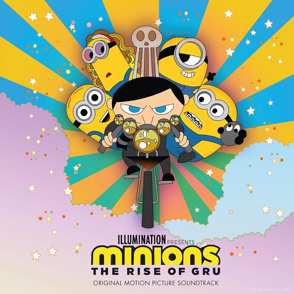 Vinyl records: 2LP BSO MINIONS THE RISE OF GRU- VARIOS ARTISTAS VINILO PICTURE DISC- OFERTA TEMPORAL