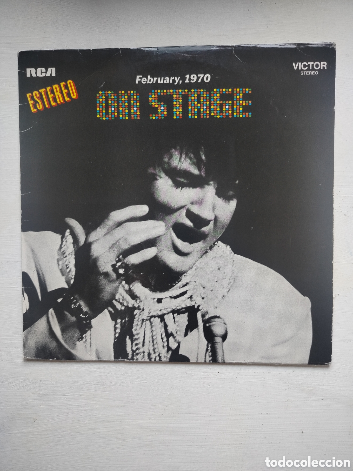 Discos de vinilo: Elvis Presley LP On Stage - Foto 1