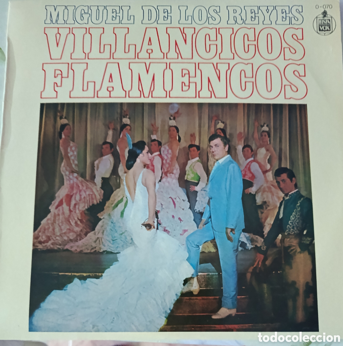 Vinyl records: Miguel de los Reyes Lp sello Hispavox editado en Espa&ntilde;a a&ntilde;o 1977.