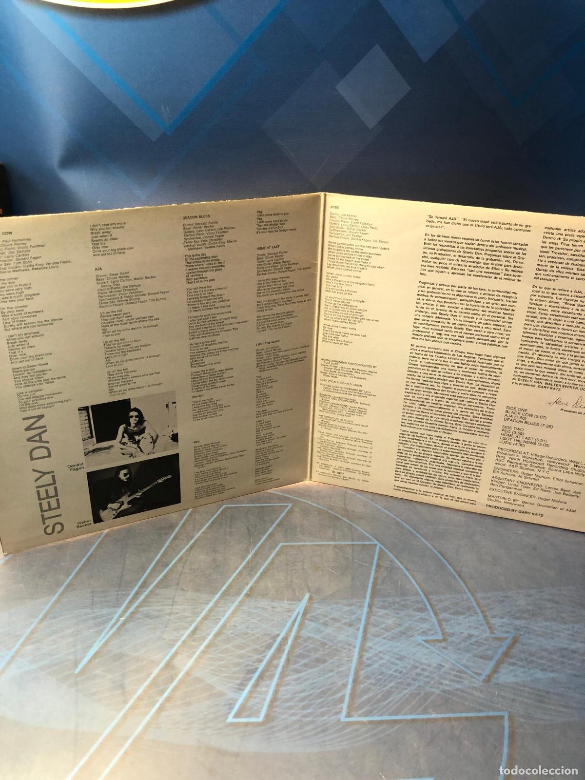 Discos de vinilo: Vinilo, Lp, Steely Dan, Aja, MCA Records, 1982 - Foto 3