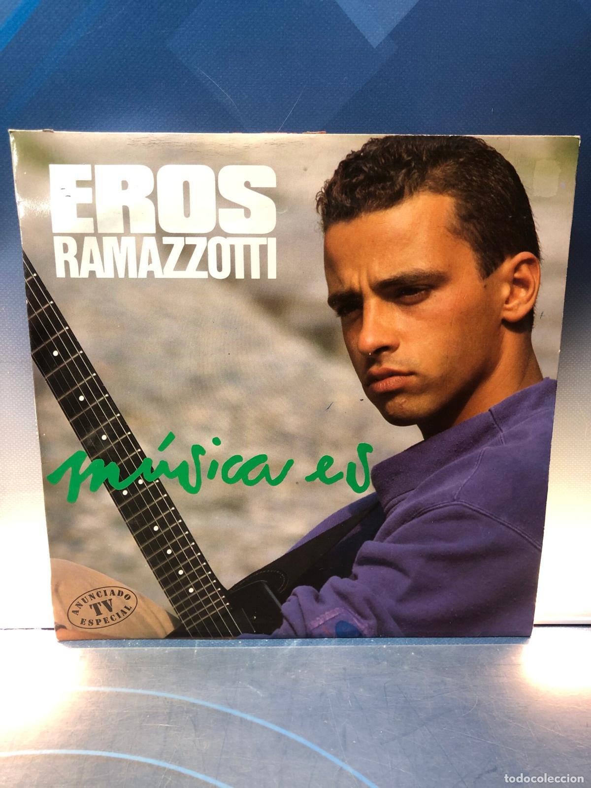 Vinyl-Schallplatten: Vinilo, Lp, Eros Ramazzotti, M&uacute;sica Es Hispavox, 1988