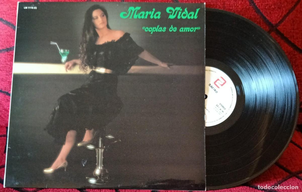 Vinyl-Schallplatten: MARIA VIDAL ** Coplas De Amor ** VINILO LP 1985