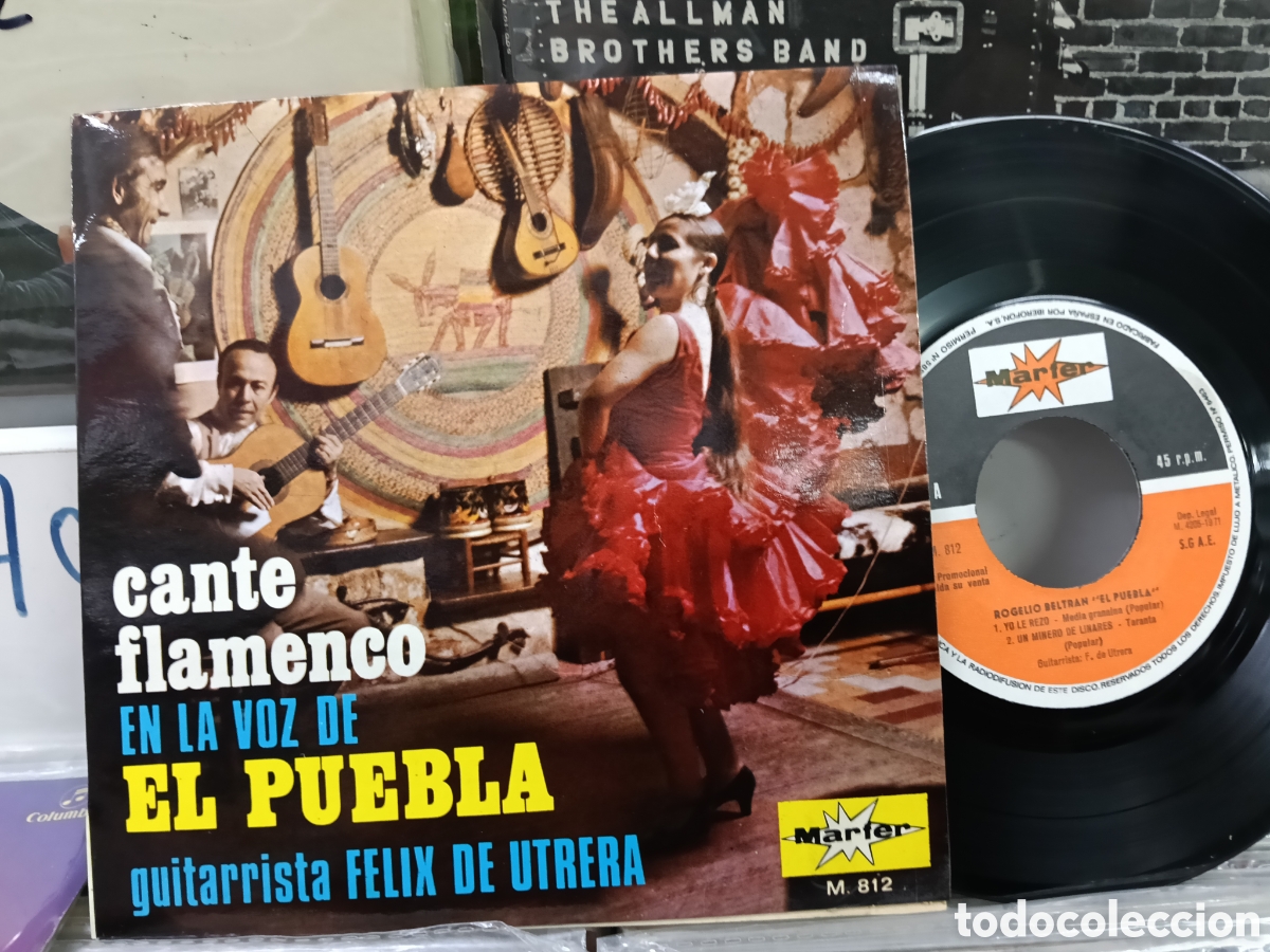 Vinyl-Schallplatten: Rogelio beltran el puebla ep promocional yo le rezo + 3 1971