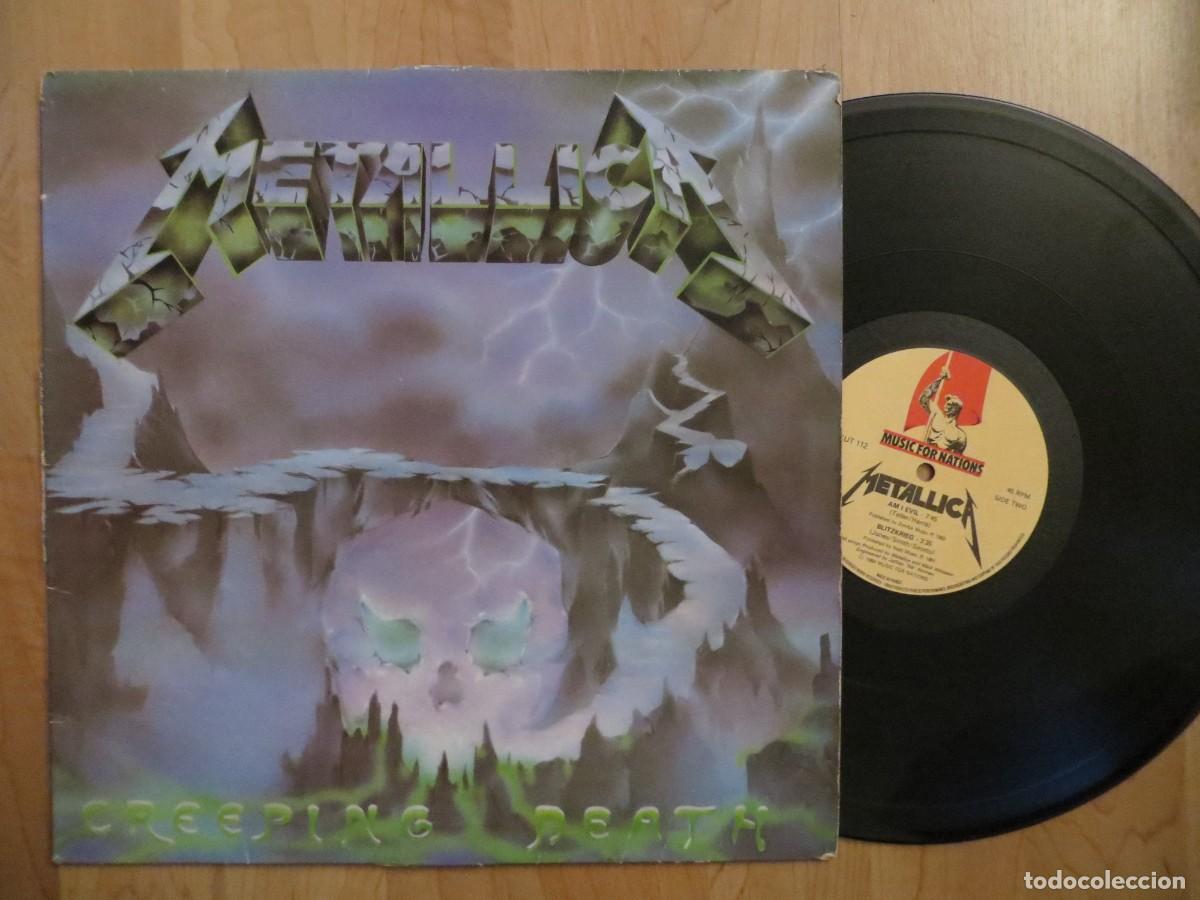 Discos de vinil: Metallica - Creeping Death (12&rdquo;, EP) 1984 U.K.