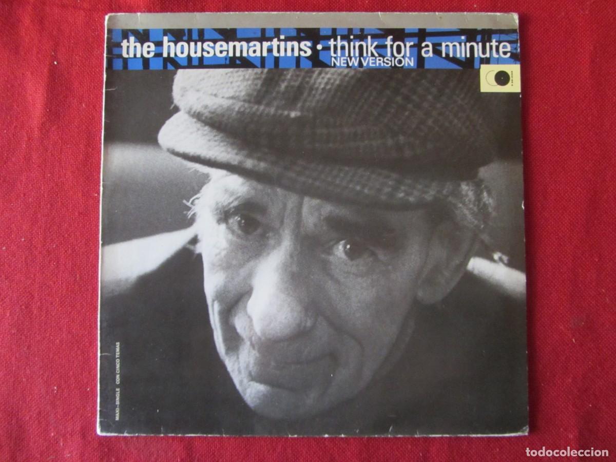Discos de vinilo: LP THE HOUSEMARTINS THINK FOR A MINUTE 1986 SPAIN