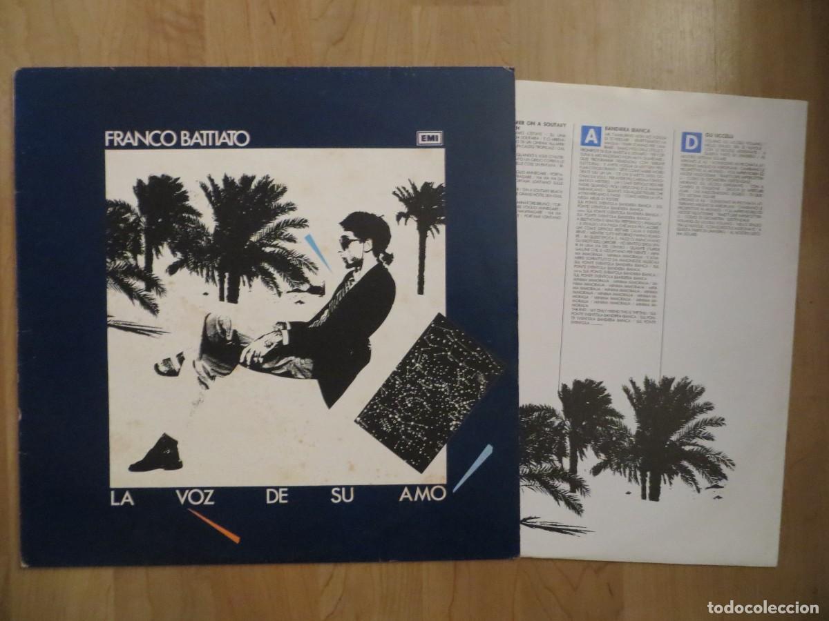 Discos de vinilo: Franco Battiato - La Voz De Su Amo (LP, Album)