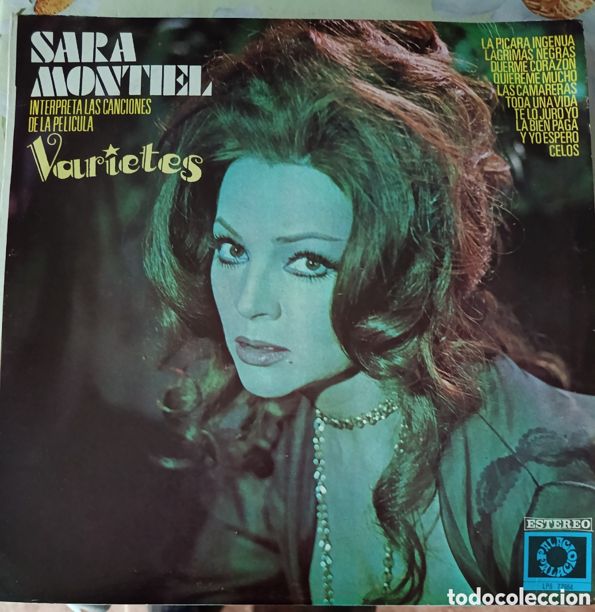 Discos de vinilo: Sara Montiel Lp sello Palacio editado en Venezuela a&ntilde;o 1972.