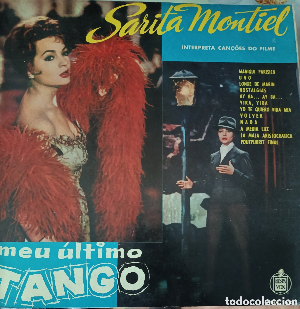 Discos de vinilo: Sara Montiel Lp sello Hispavox editado en Brasil.