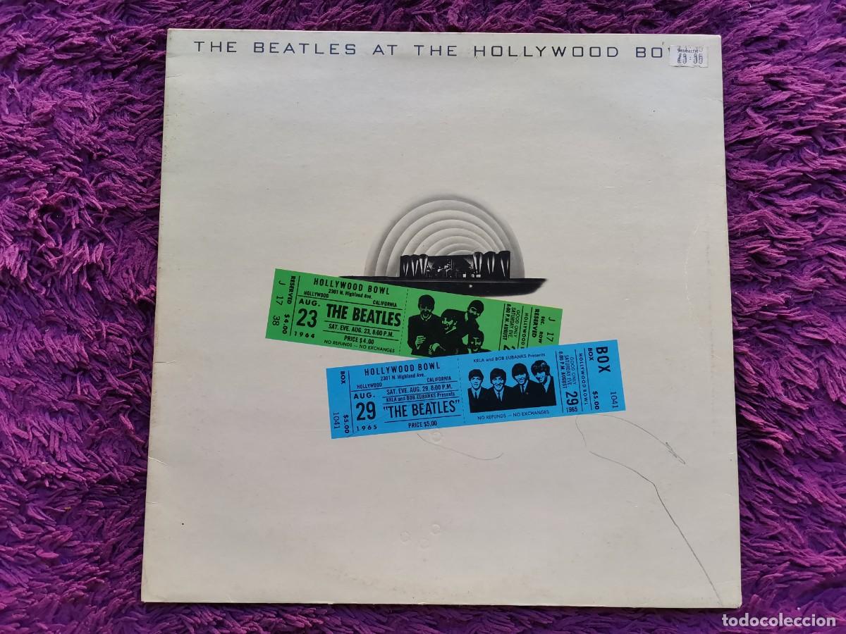 Disques de vinyle: The Beatles &ndash; The Beatles At The Hollywood Bowl Vinilo LP 1977 UK Gatefold OC 062-06377