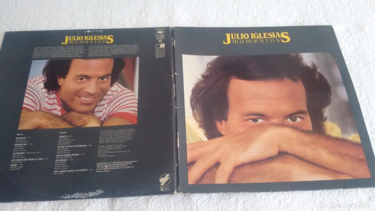 Discos de vinilo: L.P. ( vinilo) de JULIO IGLESIAS a&ntilde;os 80
