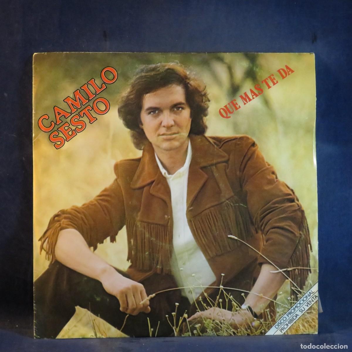 Discos de vinilo: CAMILO SESTO - QUE MAS TE DA/NUNCA MAS... - SINGLE
