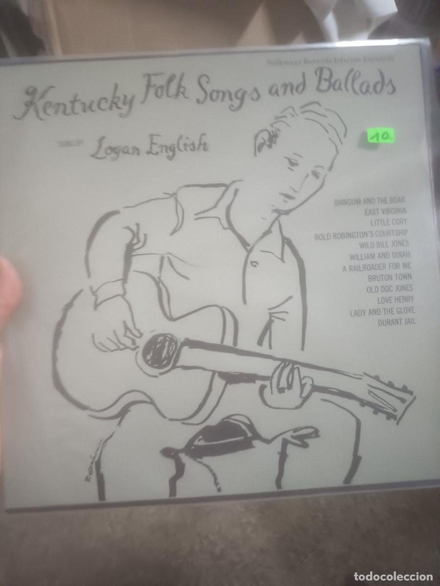 Vinyl-Schallplatten: DISCO LP kENTUCKY FOLK SONGS AND BALLADS