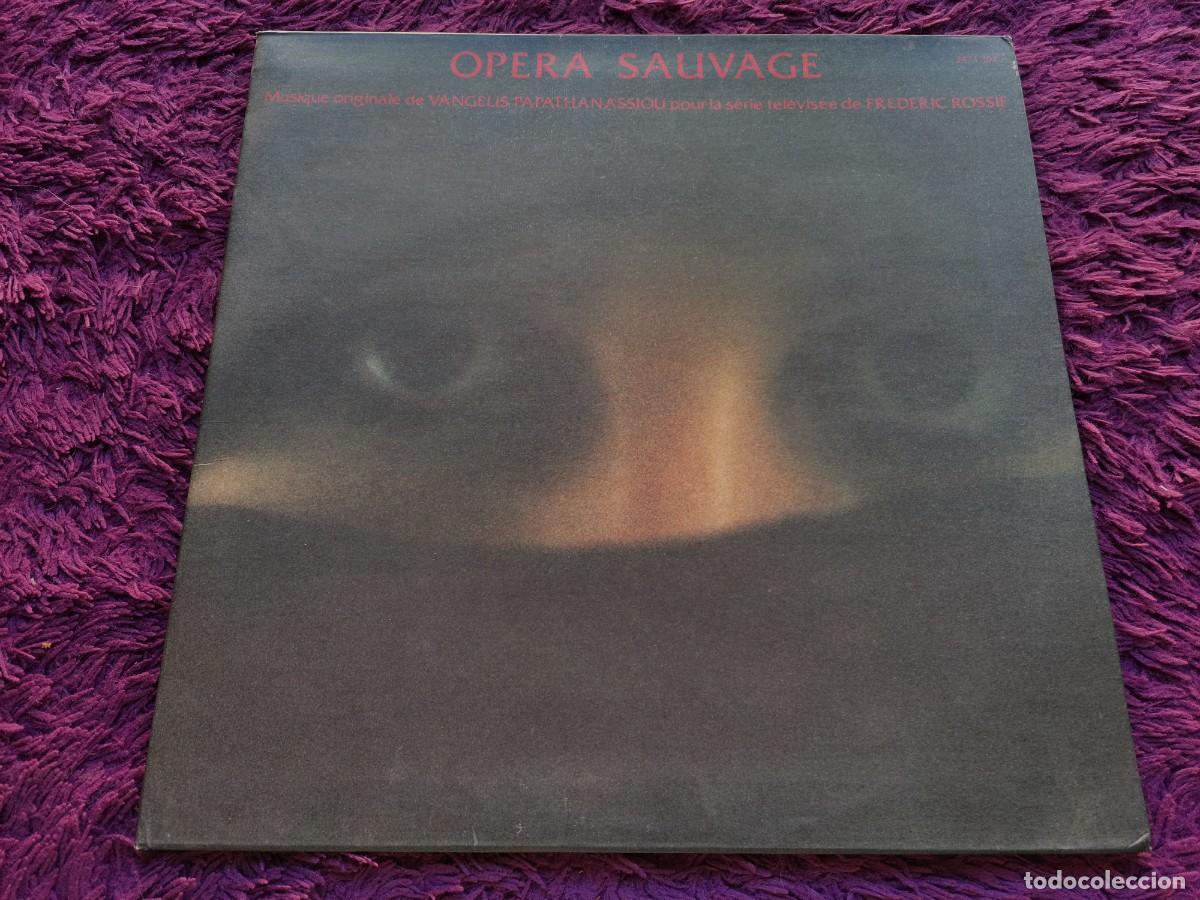 Vinyl records: Vangelis Papathanassiou &ndash; Op&eacute;ra Sauvage Vinilo LP 1980 France Gatefold 2473 105
