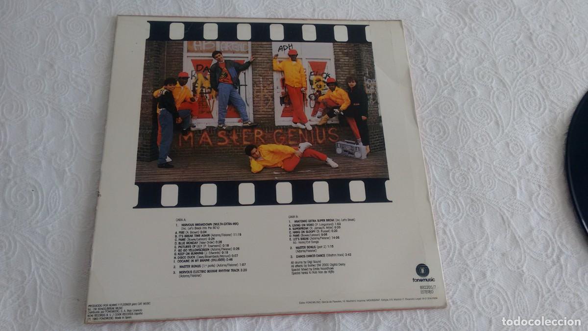 Discos de vinilo: L.P. ( vinilo) de MASTER GENIUS a&ntilde;os 80 - Foto 2