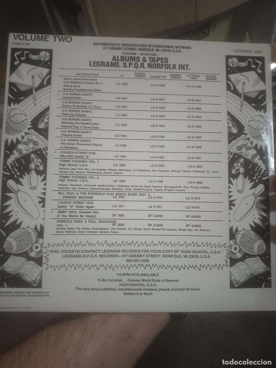 Discos de vinilo: DISCO LP HIGH SCHOOL USA - Foto 2