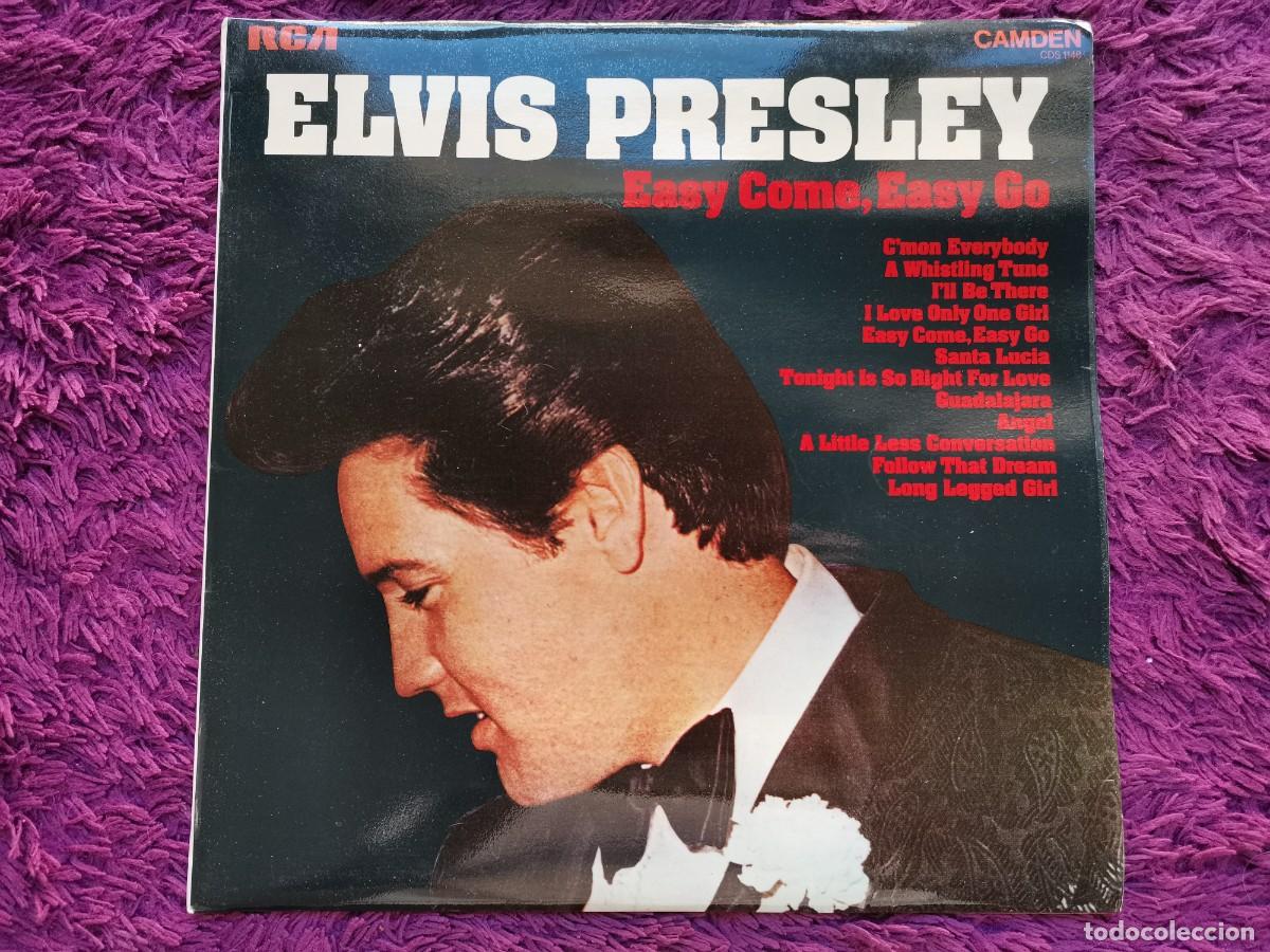 Discos de vinilo: Elvis Presley &ndash; Easy Come, Easy Go Vinilo LP 1975 UK CDS 1146