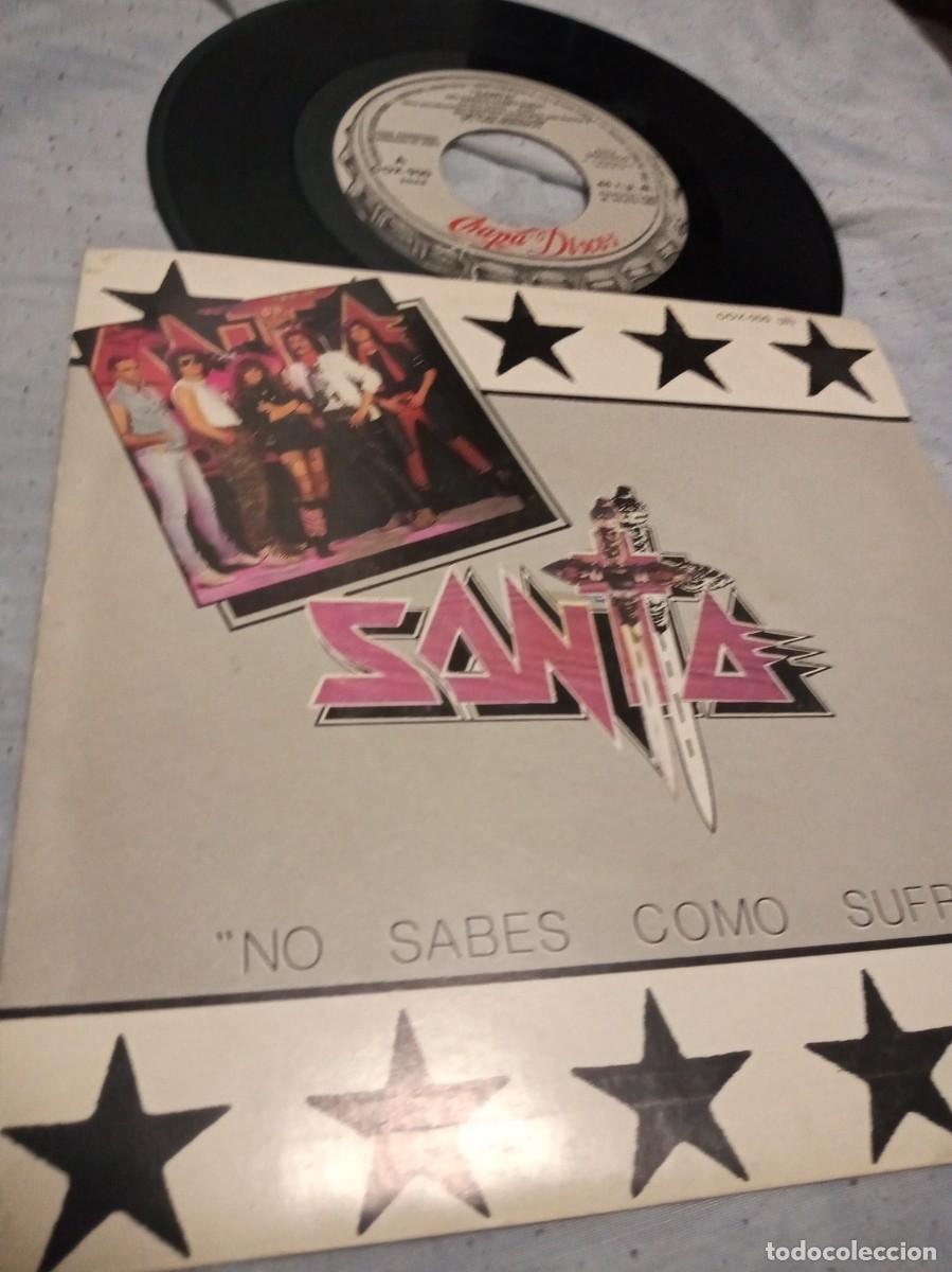 Discos de vinilo: SANTA - NO SABES COMO SUFR&Iacute; - SINGLE PROMO.