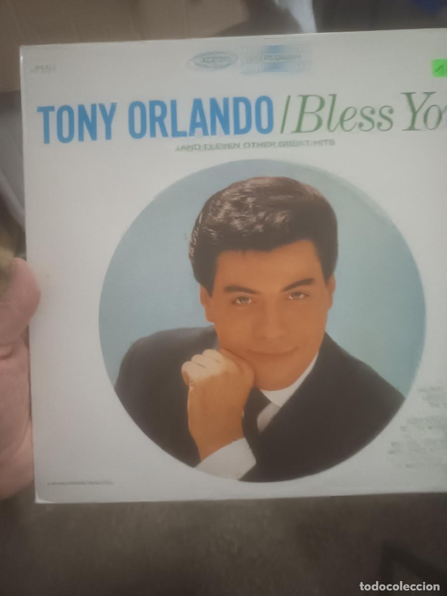 Discos de vinilo: DiSCO LP TONY ORLANDO/ BLESS YOU