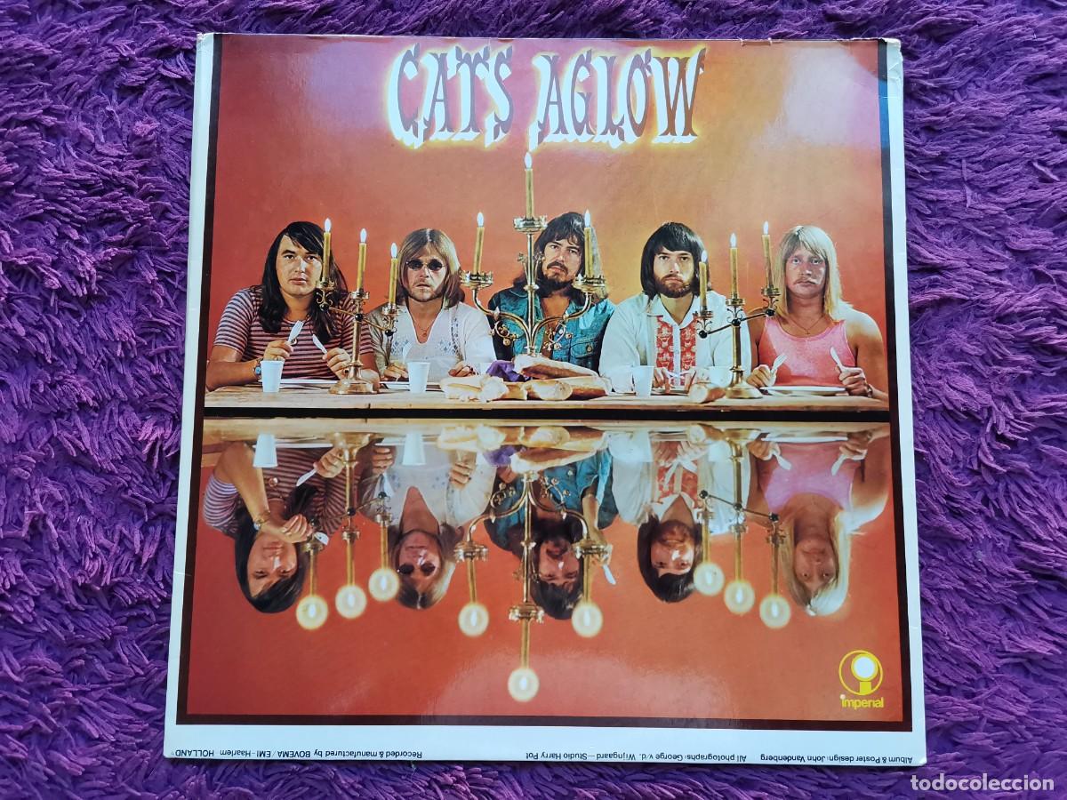 Discos de vinilo: The Cats &ndash; Aglow Vinilo LP 1971 Netherlands Envelope Sleeve 5C 056-24500