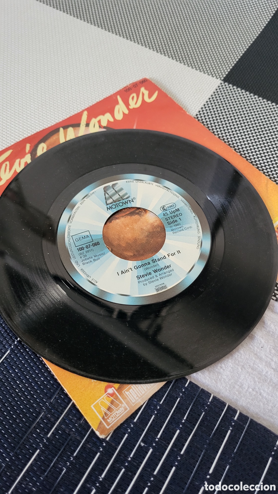 Discos de vinilo: Disco vinilo EP Stevie Woander - Foto 2