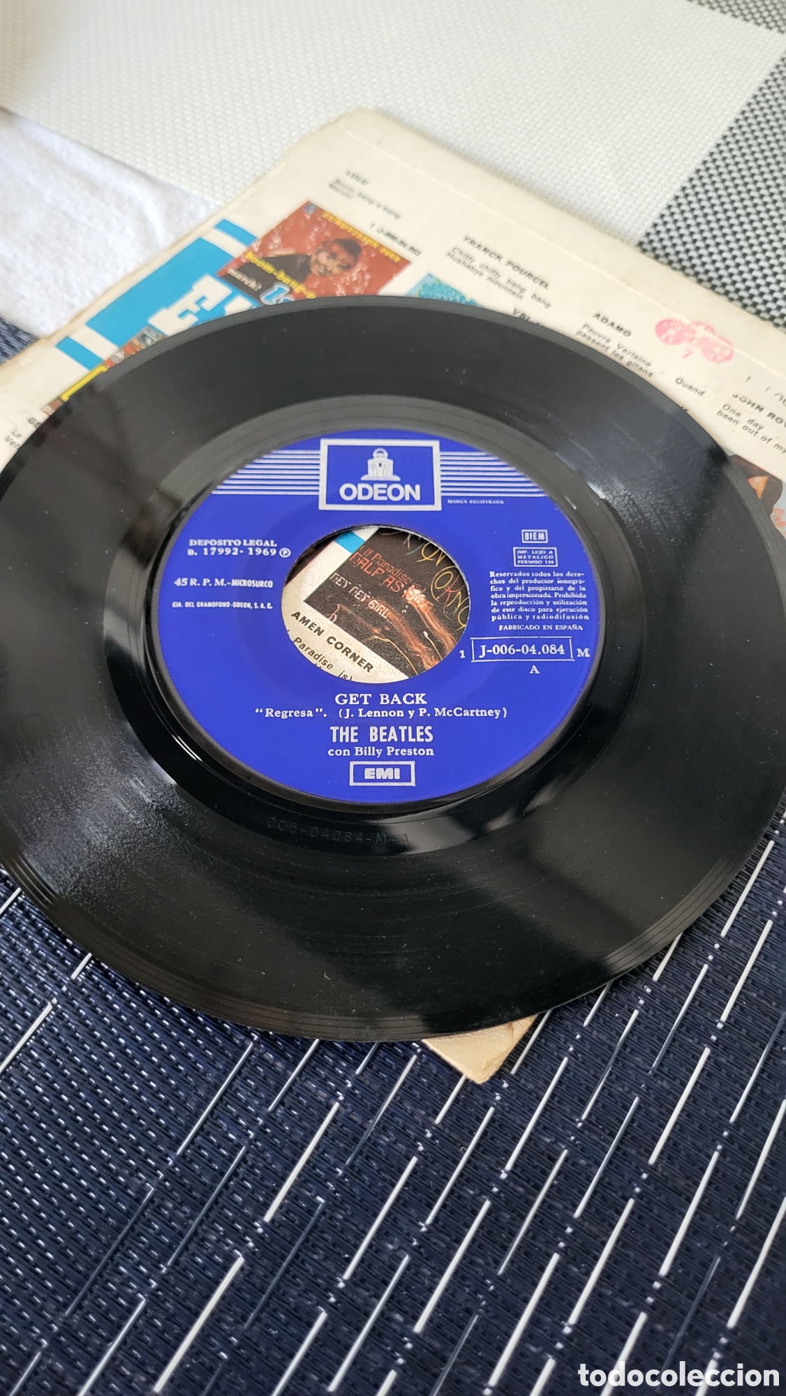 Discos de vinilo: Disco vinilo EP Beatles - Foto 2