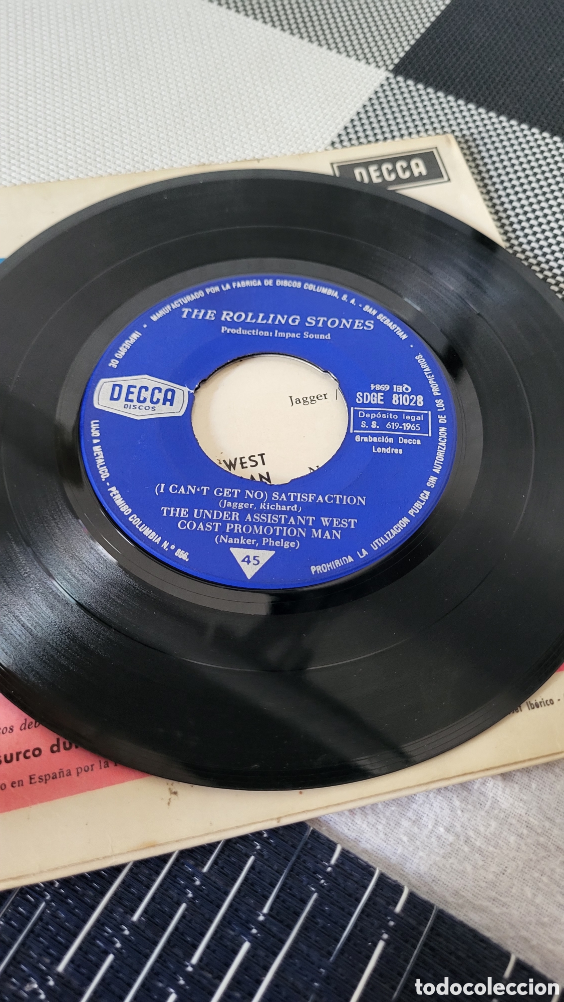 Discos de vinilo: Disco vinilo EP The Rolling Stones - Foto 2