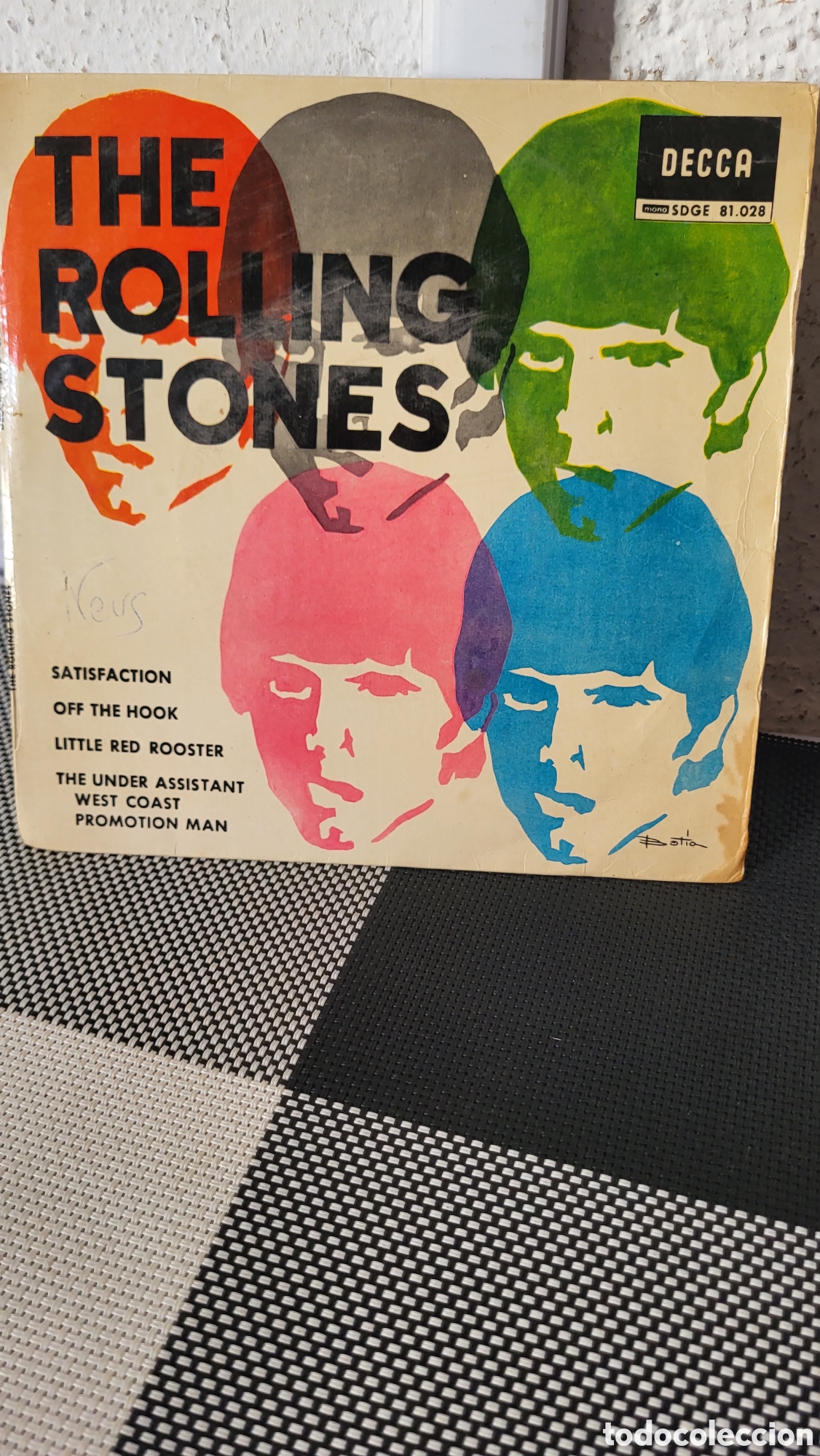 Discos de vinilo: Disco vinilo EP The Rolling Stones