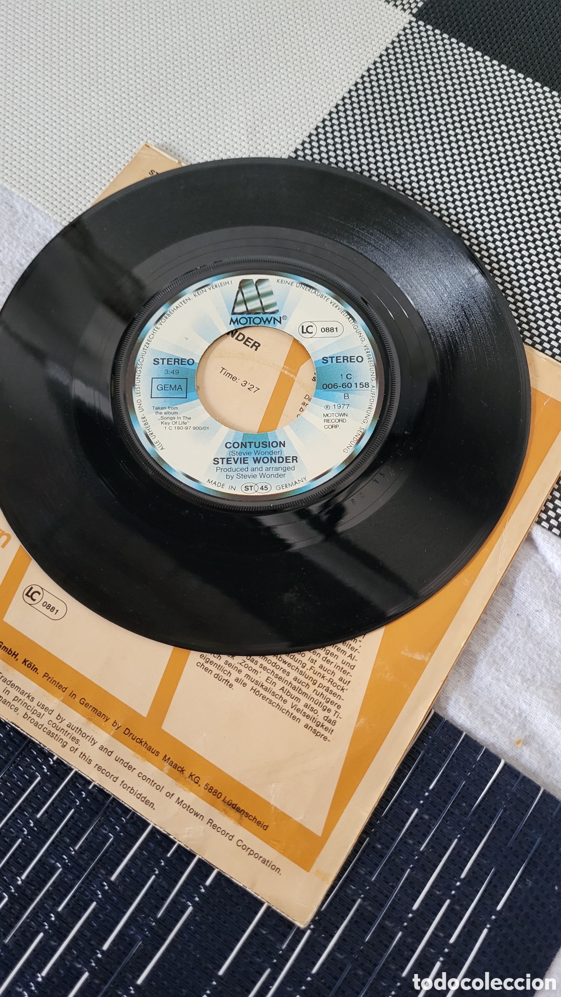 Discos de vinilo: Disco vinilo EP Stevie Wonder - Foto 2