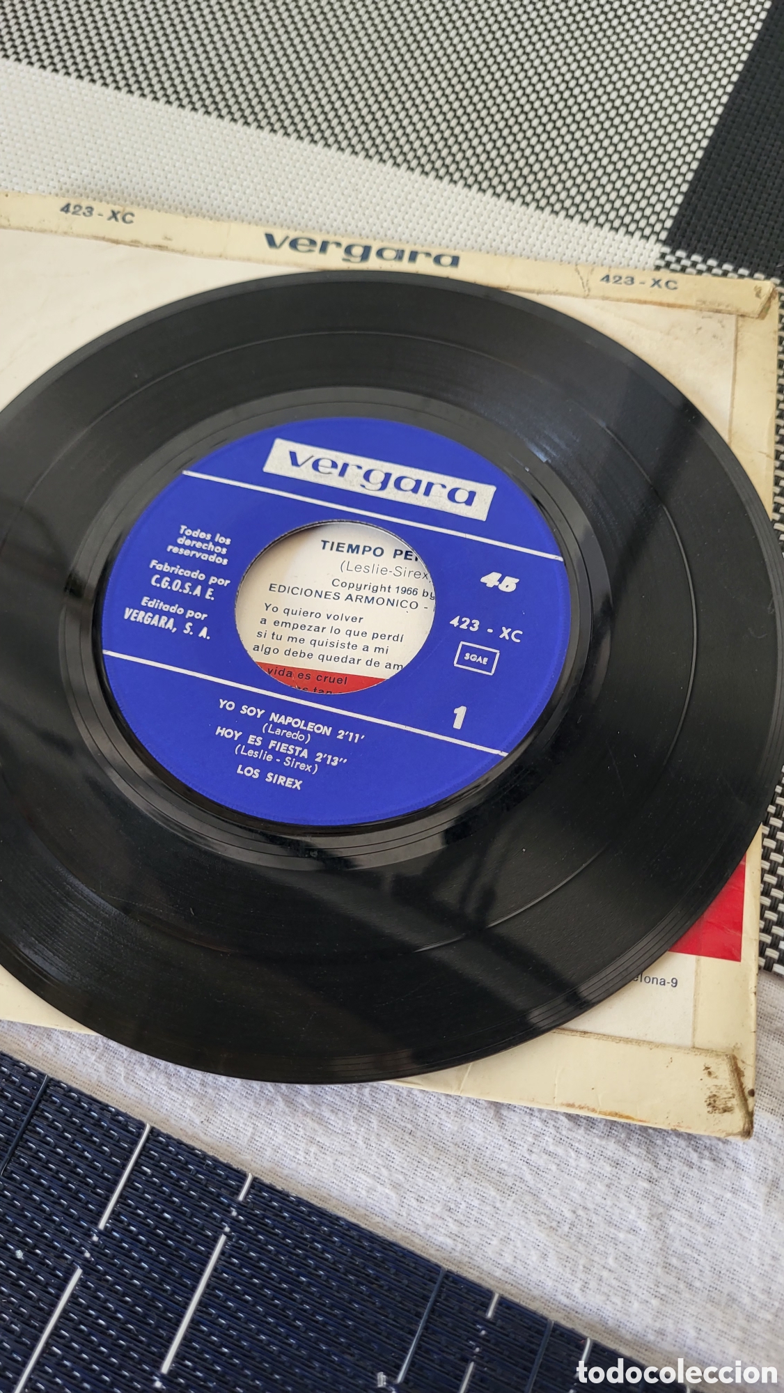 Discos de vinilo: Disco vinilo EP Los Sirix - Foto 2