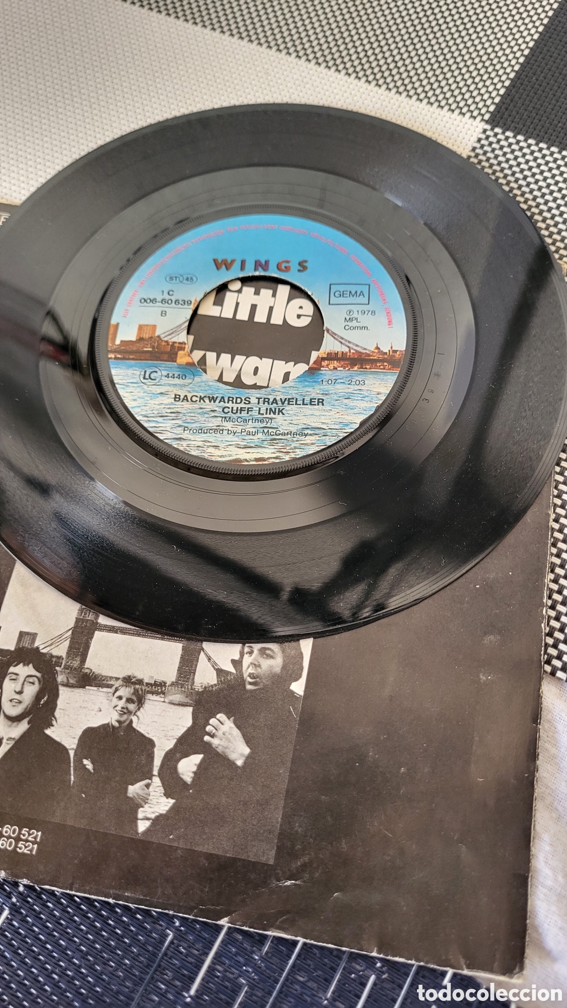 Discos de vinilo: Disco vinilo EP Wings - Foto 2