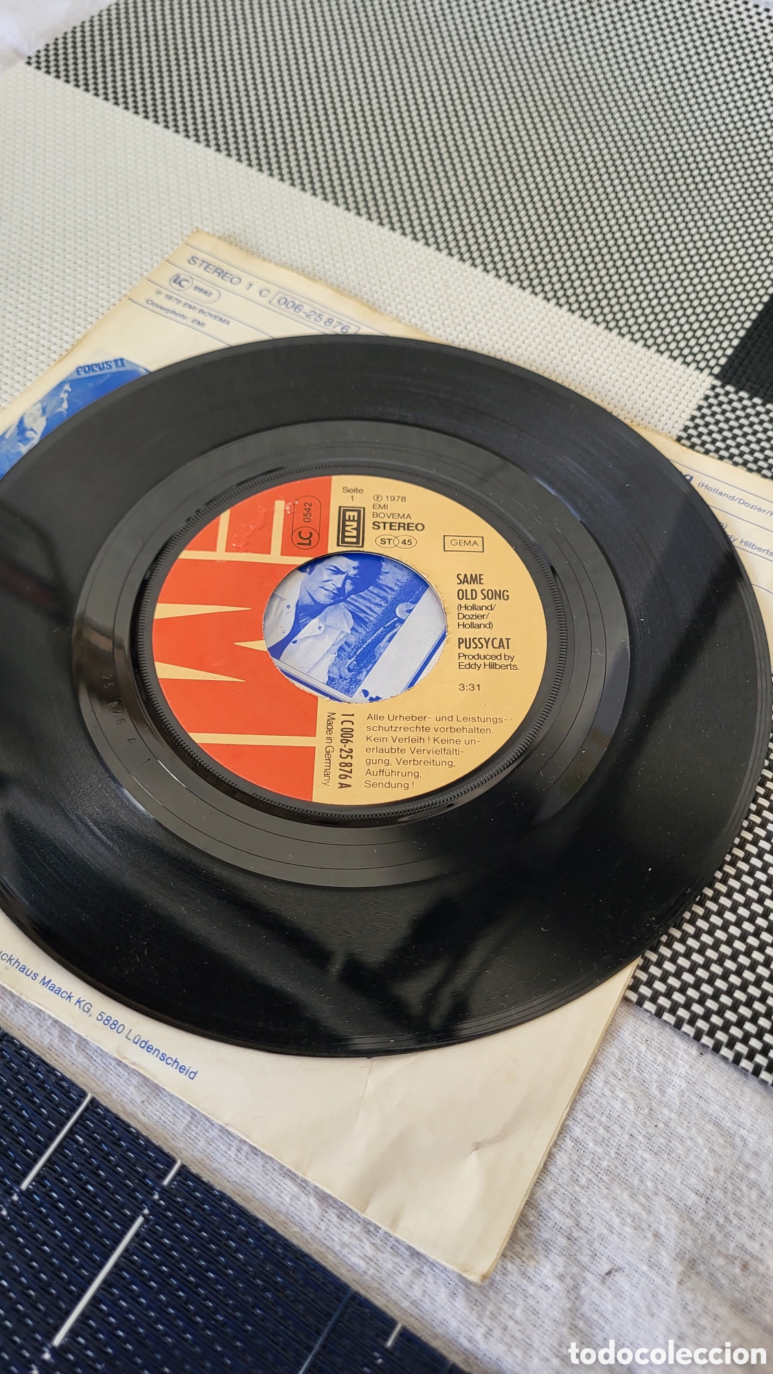 Discos de vinilo: Disco vinilo EP Pussycat - Foto 2