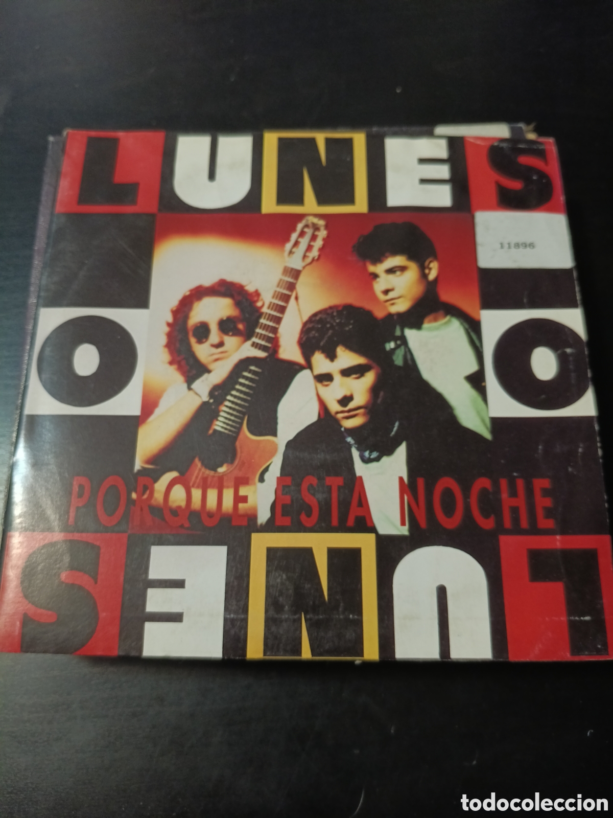 Discos de vinilo: Los Lunes &ndash; Porque Esta Noche. Vinilo 7&rdquo; single 1992 Espa&ntilde;a