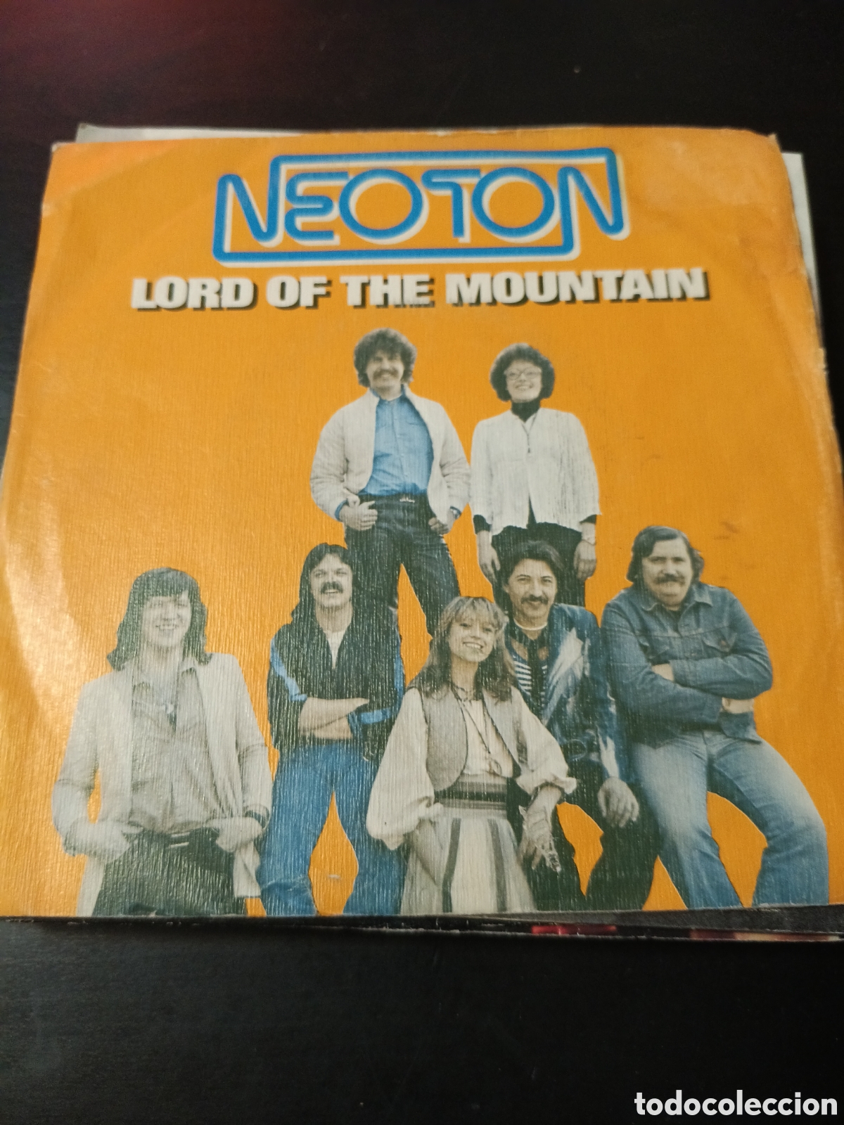 Discos de vinilo: Neoton &ndash; Lord Of The Mountain. Vinilo 7&rdquo; single 1980 Espa&ntilde;a
