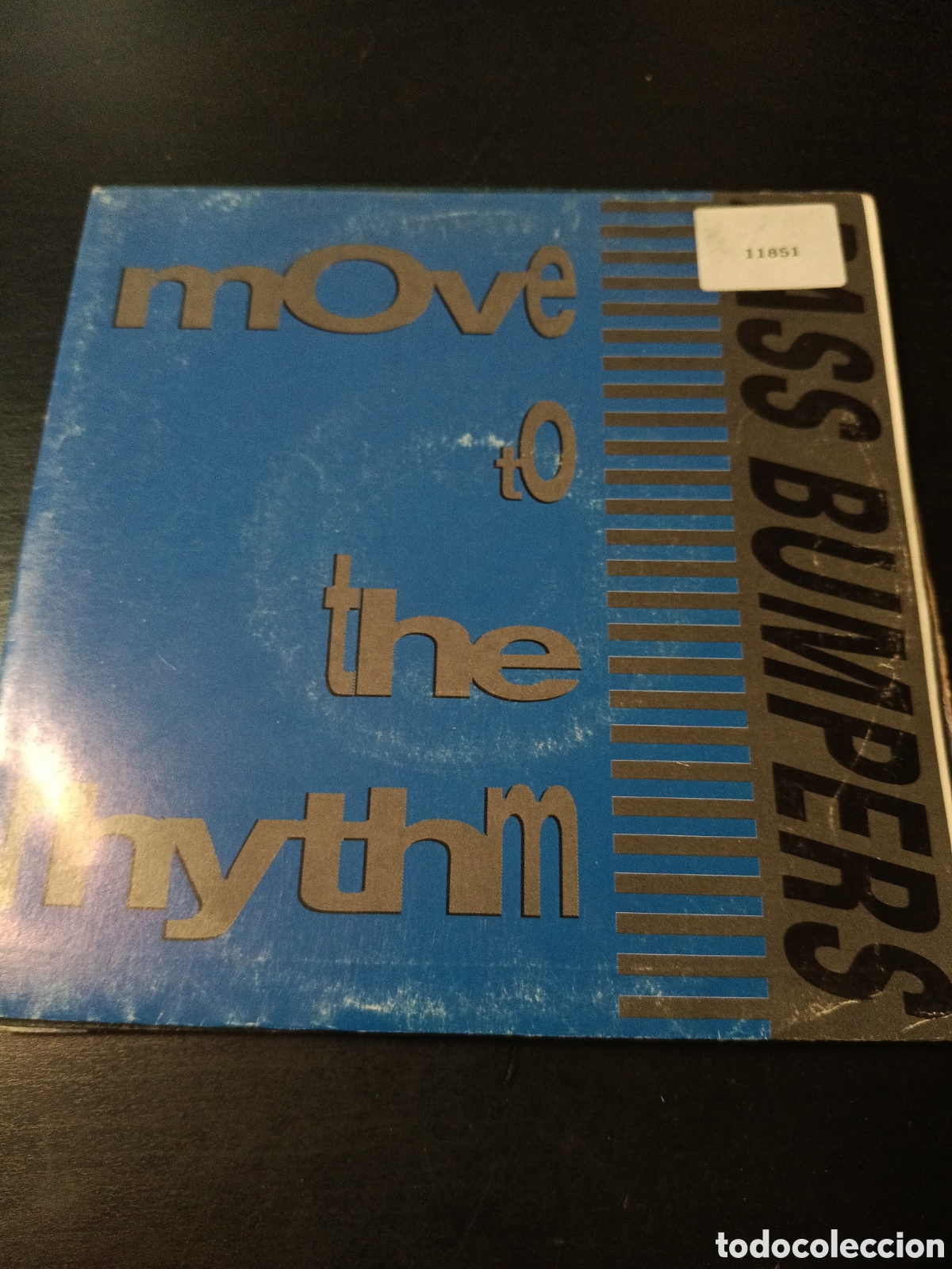 Vinyl-Schallplatten: Bass Bumpers &ndash; Move To The Rhythm. Vinilo 7&rdquo; single promo 1992 Espa&ntilde;a