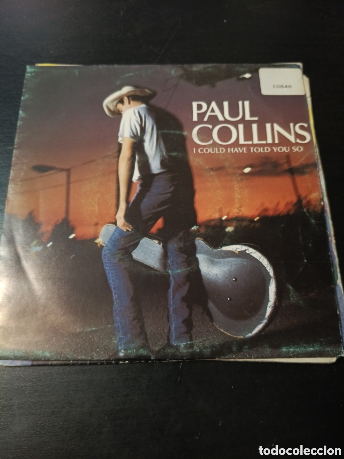 Discos de vinilo: Paul Collins &ndash; I Could Have Told You So. Vinilo 7&rdquo; single 1992 Espa&ntilde;a