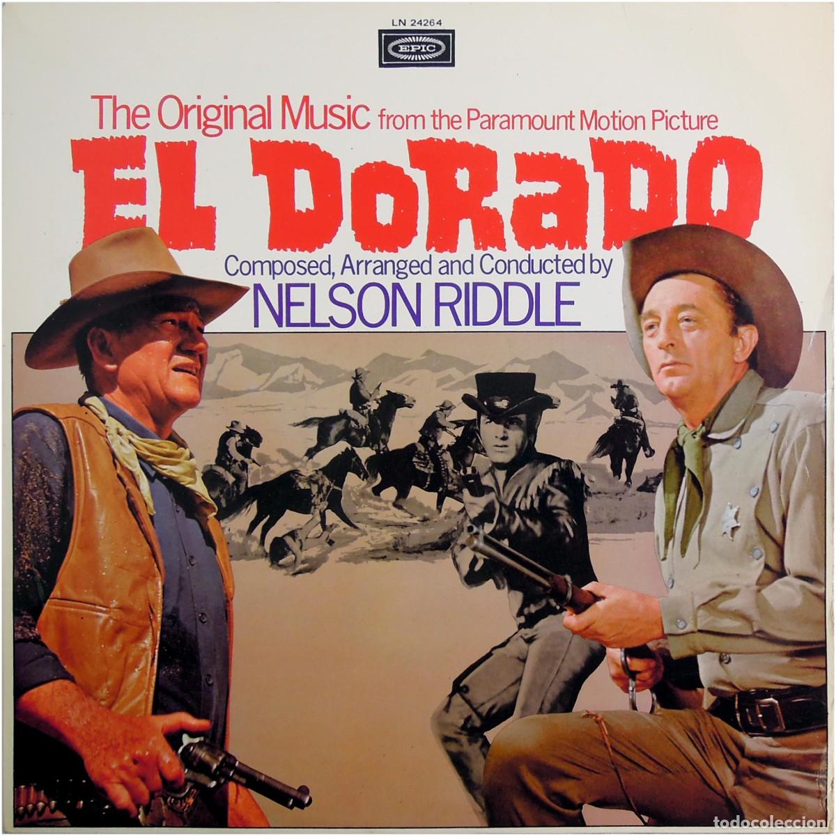 Discos de vinilo: Nelson Riddle &lrm;- El Dorado - LP Spain 1967 - Epic &lrm;LN 24264 - VG+/VG+
