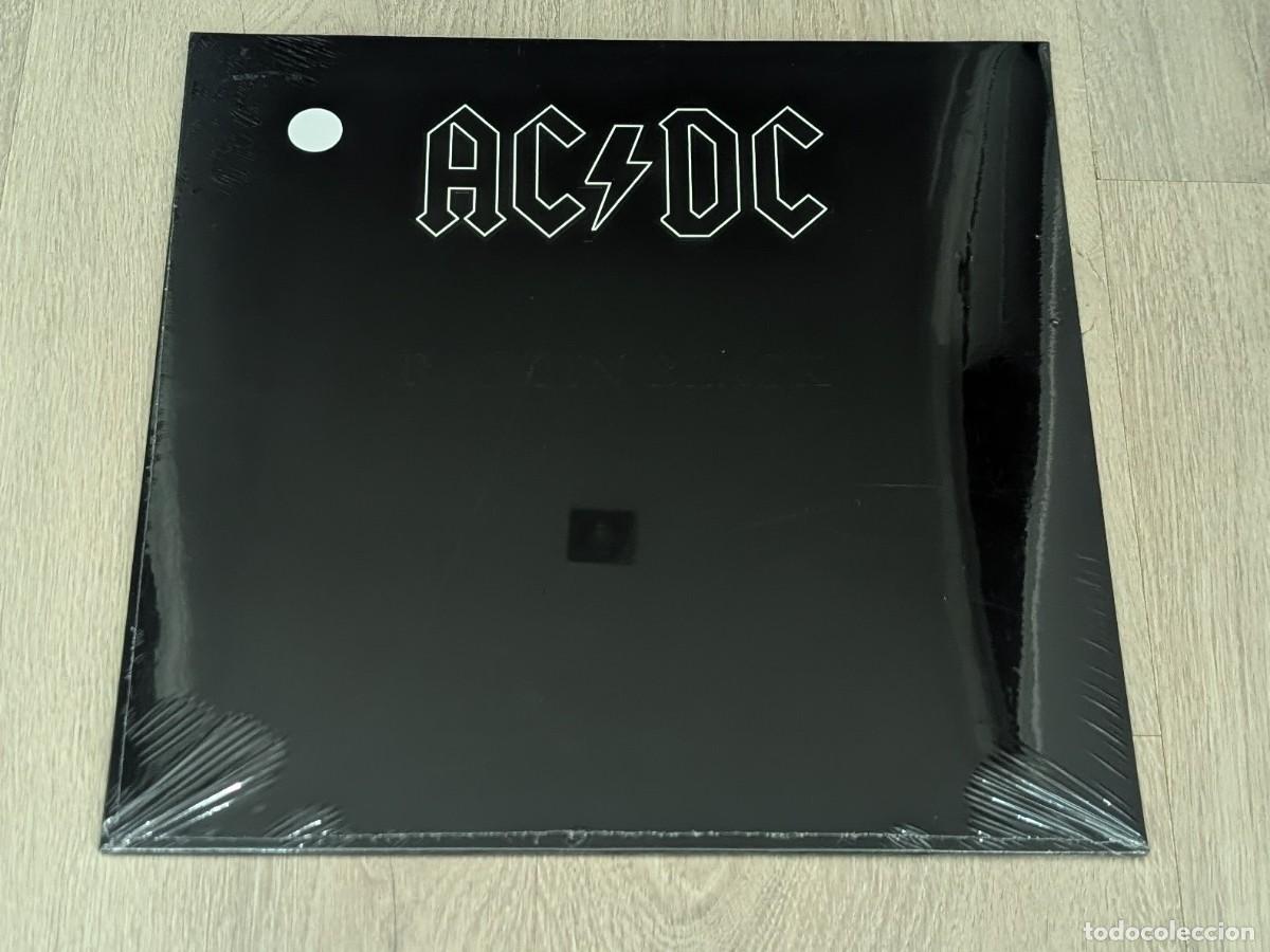 Vinyl records: AC/DC - BACK IN BLACK ..LP SONY MUSIC - NUEVA EDICION VINILO DE COLOR SE CREE BLANCO - PRECINTADO