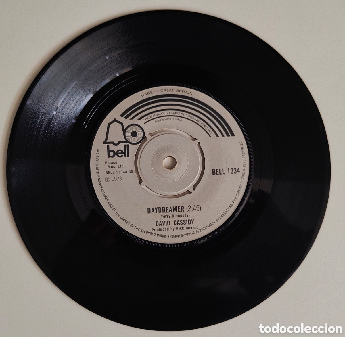 Discos de vinilo: DAVID CASSIDY - Daydreamer (1973) disco de vinilo single - Foto 3