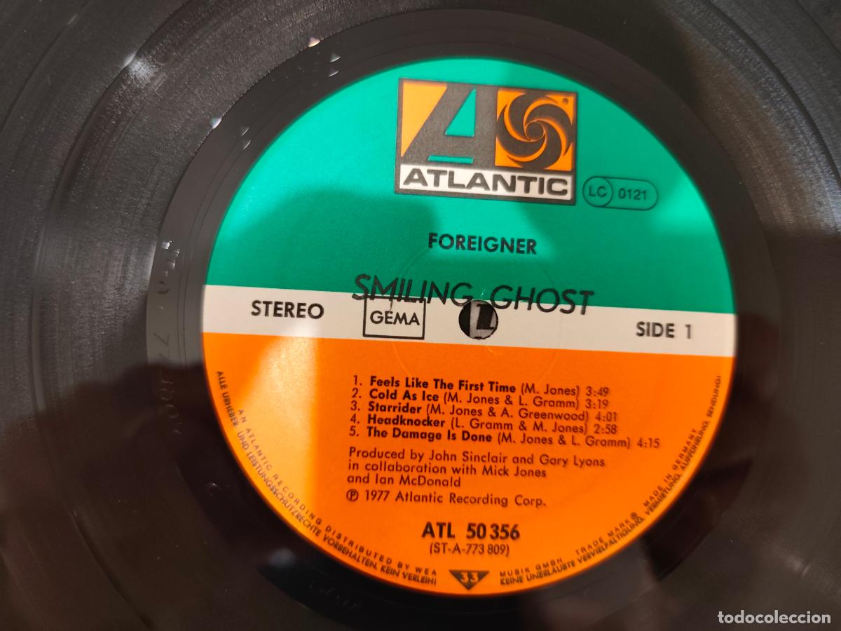 Discos de vinilo: Foreigner &ndash; Foreigner- (1977) LP disco vinilo - Foto 3
