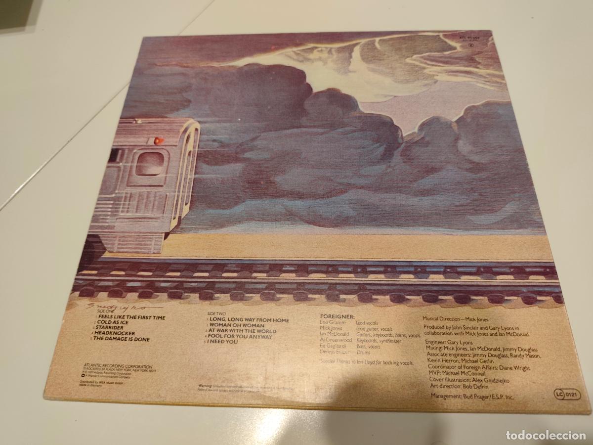 Discos de vinilo: Foreigner &ndash; Foreigner- (1977) LP disco vinilo - Foto 7