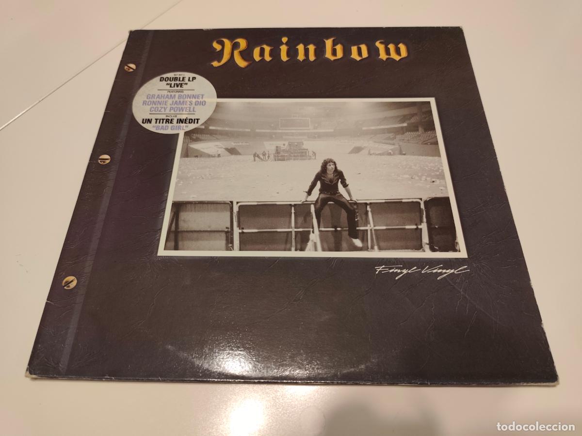 Discos de vinilo: Doble vinilo de Rainbow &lrm;&ndash; Finyl Vinyl- (1986) 2 X LP disco vinilo