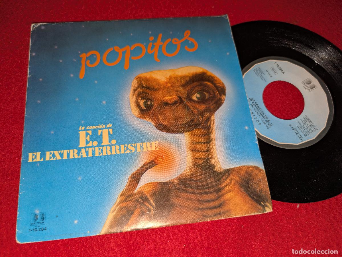 Discos de vinilo: POPITOS ET E.T. El extraterrestre/Comecocos 7'' SINGLE 1982 Belter DUO DINAMICO