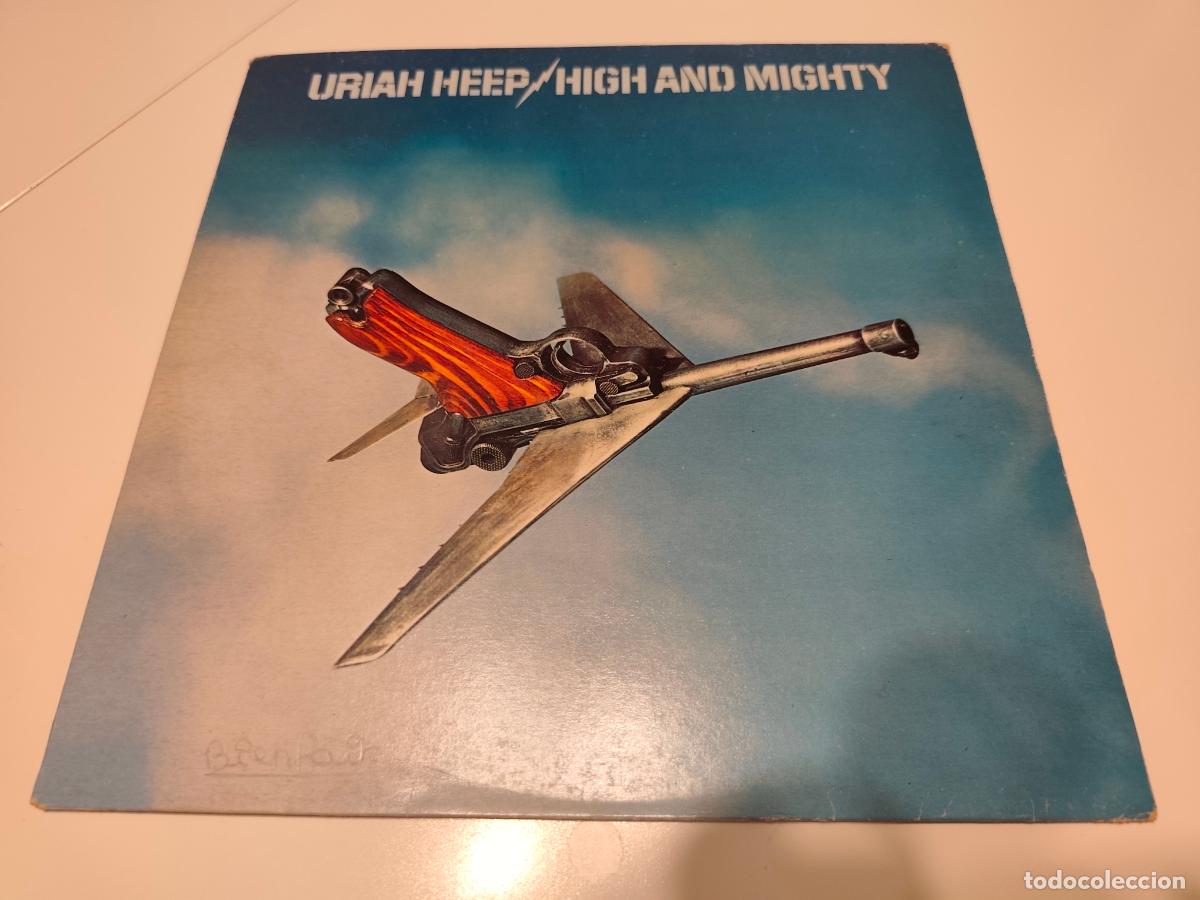 Discos de vinilo: Uriah Heep &ndash; High And Mighty- (1976) LP disco vinilo