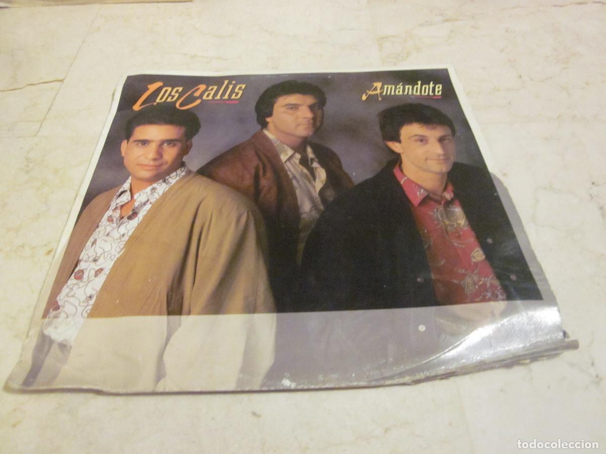 Discos de vinilo: LOS CALIS - AMANDOTE LP - FONOMUSIC 1990