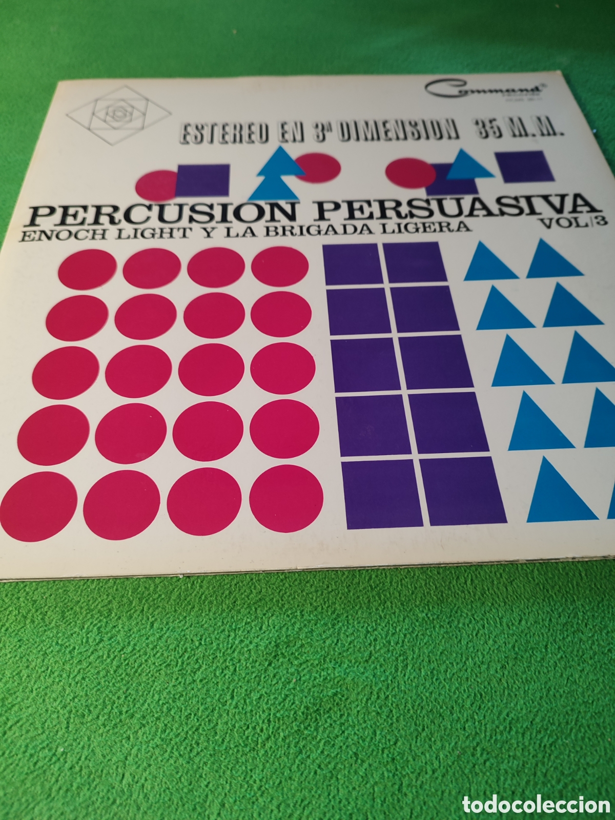 Discos de vinil: Enoch Light y la brigada ligera - Percusi&oacute;n Vol 3