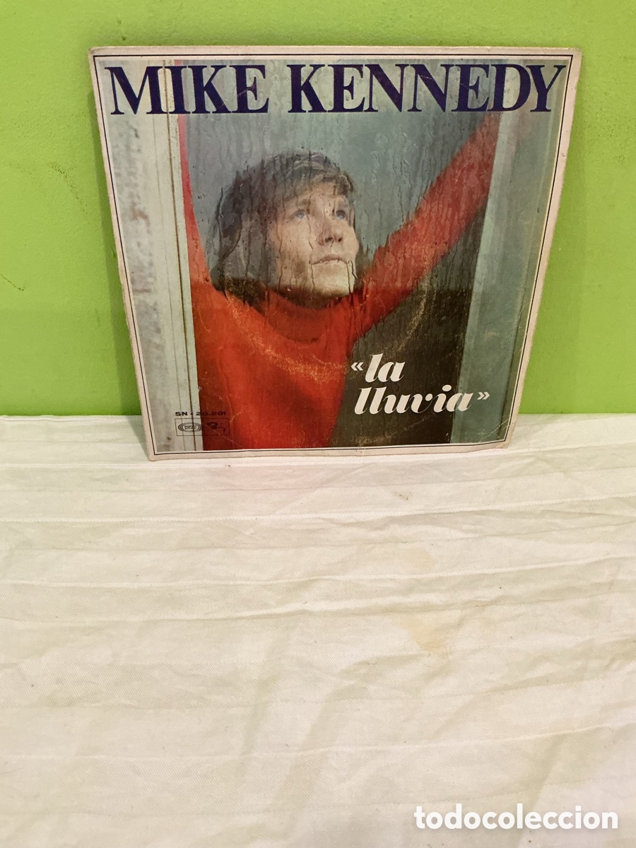 Vinyl records: MIKE KENNEDY &ndash; LA LLUVIA &ndash; SINGLE 1969
