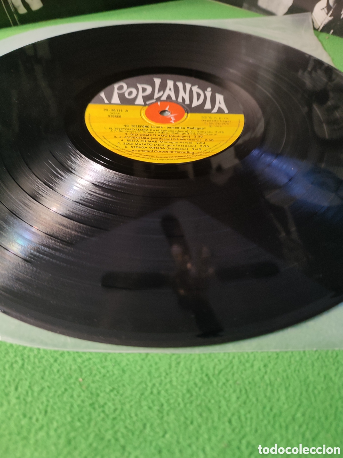 Discos de vinilo: Domenico Modugno - El tel&eacute;fono llora 1975 - Foto 3