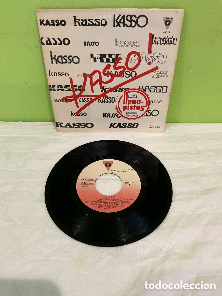 Discos de vinilo: KASSO &ndash; KASSO &ndash; SINGLE 1982 - Foto 2